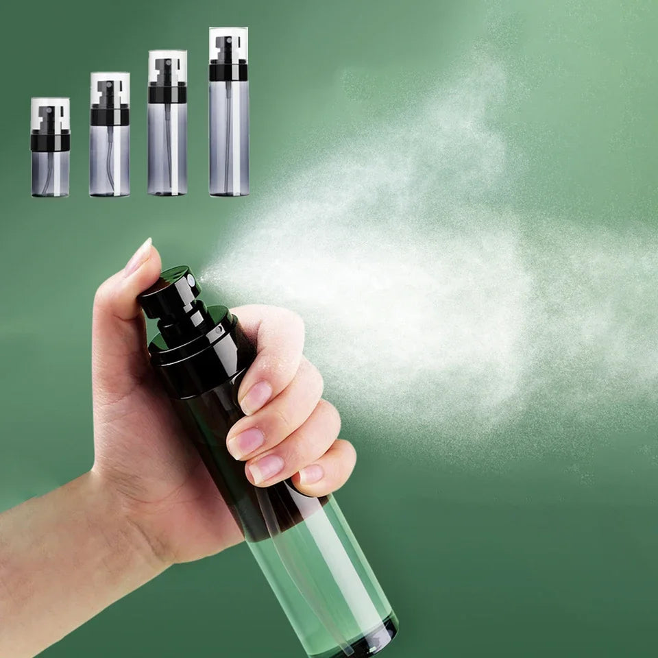 Portable Nano Mist Spray Bottle- Refillable Fine Mist Travel Bottle(30ml, 60ml, 80ml, 10ml)