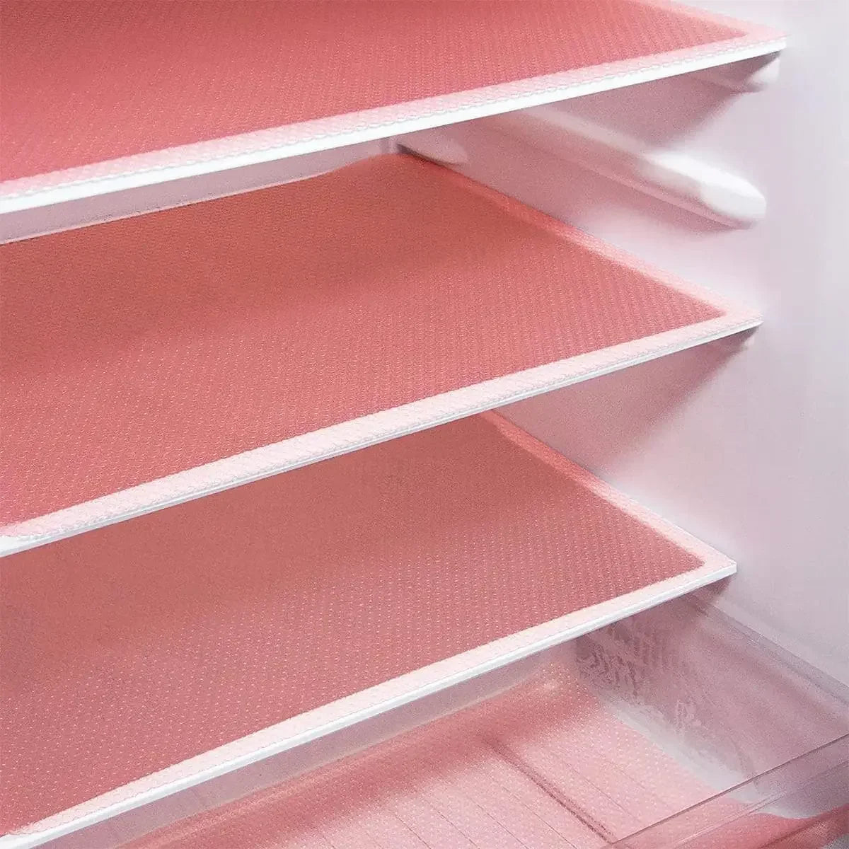 Waterproof Refrigerator Shelf Liners (4-Pack) – Washable Non-Slip Kitchen Drawer Mats