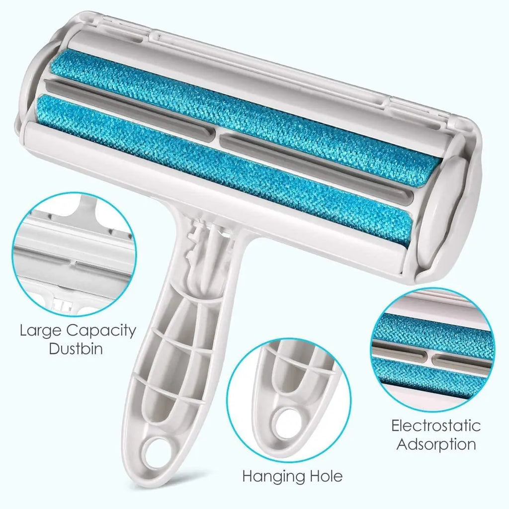 Self-Cleaning Pet Hair Remover Roller – Reusable Lint & Fur Remover for Dogs and Cats